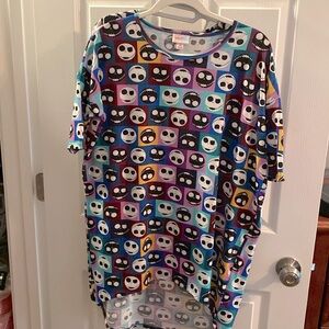 LuLaRoe irma tunic - Jack Skellington, Nightmare Before Christmas - size Xsmall